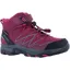 Hi-Tec Blackout Mid WP Junior - Dark Rose/Fuschia
